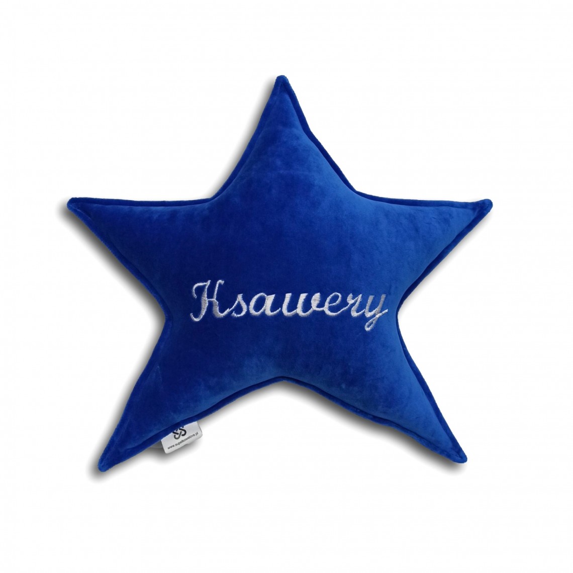 Velor Pillow Star with name