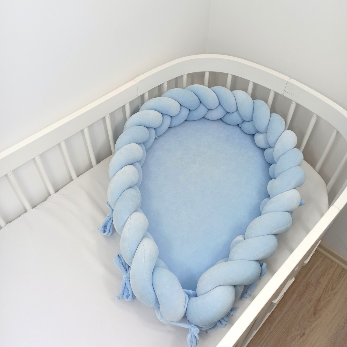 Baby cocoon 2in1 - light blue