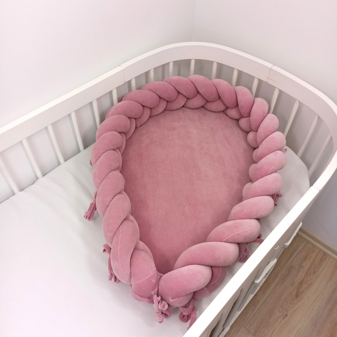 Baby cocoon 2in1 - dirt pink