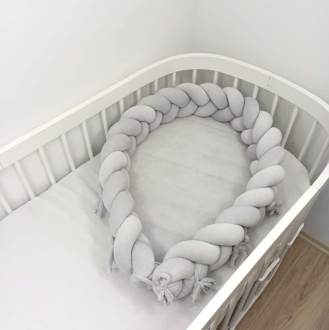 Baby cocoon 2in1 - light grey