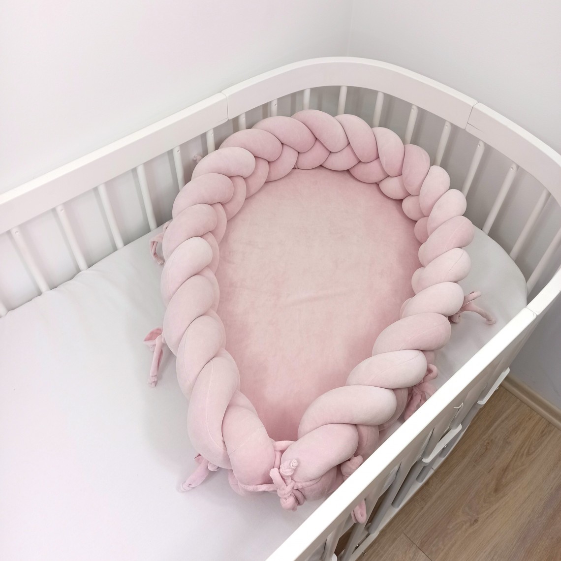 Baby cocoon 2in1 - powder pink