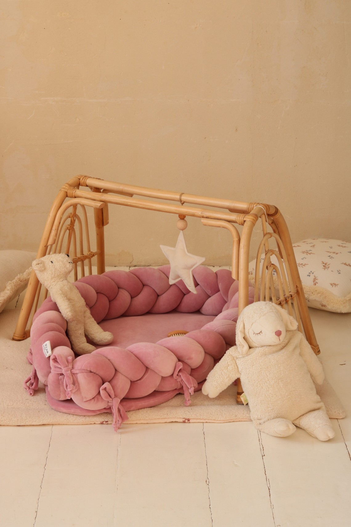 Baby cocoon 2in1 - dirt pink